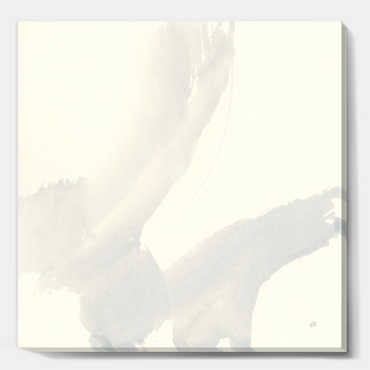 Designart - minimal geometric Zen III - Transitional Gallery-wrapped Canvas